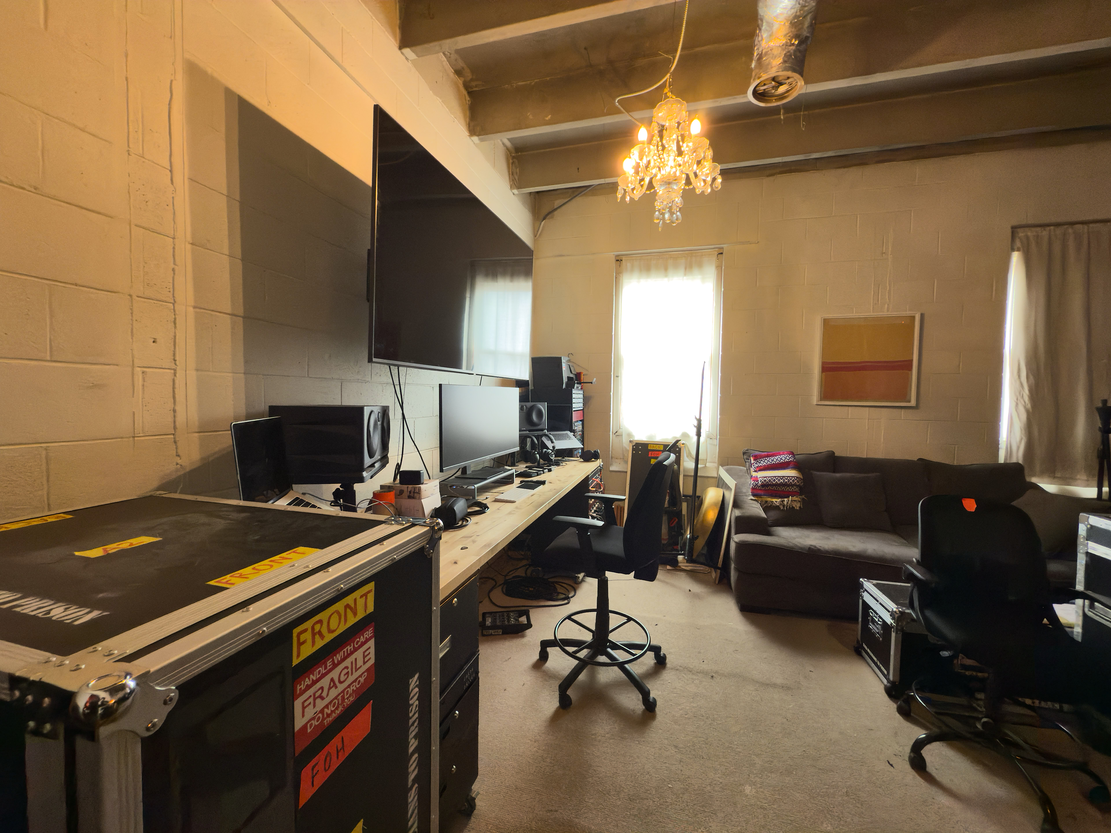 Control room at The Armory